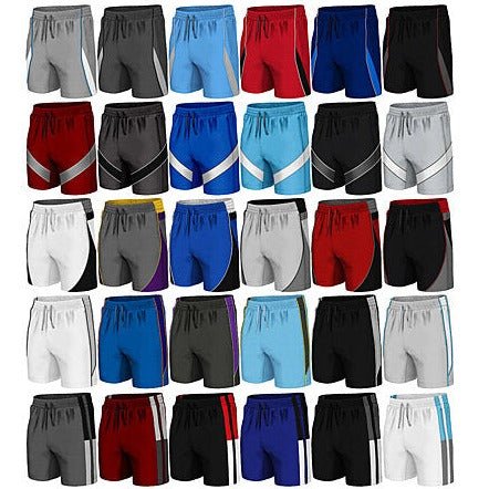 4-Pack: Men's Active Moisture-Wicking Mesh Performance Shorts - Image 5