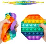 4-Pack: Rainbow Pop-It Bubble Popper - Image 6