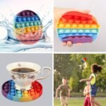 4-Pack: Rainbow Pop-It Bubble Popper - Image 14