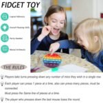 4-Pack: Rainbow Pop-It Bubble Popper - Image 12