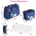 4-Piece: Baby Diaper Tote Bag Set - Image 6