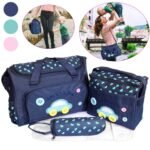 4-Piece: Baby Diaper Tote Bag Set - Image 10