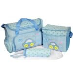4-Piece: Baby Diaper Tote Bag Set - Image 4