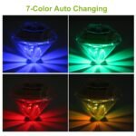 4-Piece: Solar Diamond LED Light Pathway Stake Decorative Lamp - Image 4