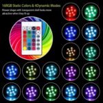 4-Piece: Submersible RGB LED Lights - Image 8