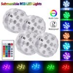 4-Piece: Submersible RGB LED Lights - Image 7