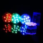 4-Piece: Submersible RGB LED Lights - Image 10