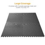 4-Pieces: Puzzle Exercise Foam Mat - Image 2
