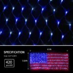 420 LED American Advanced Flag String Lights - Image 5