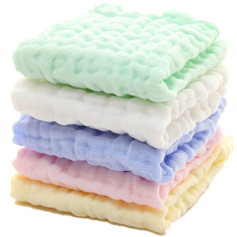 5-Pack: Baby Washcloths