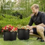 5-Pack: Plant Grow Bags - Image 7