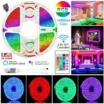 5M LED Strip Light 5050 SMD RGB Waterproof Smart WIFI IR APP Controller - Image 12