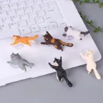 6-Pack: Portable Universal Cute Cat Cell Phone Holder - Image 3