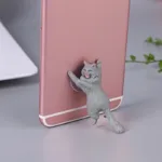6-Pack: Portable Universal Cute Cat Cell Phone Holder - Image 9