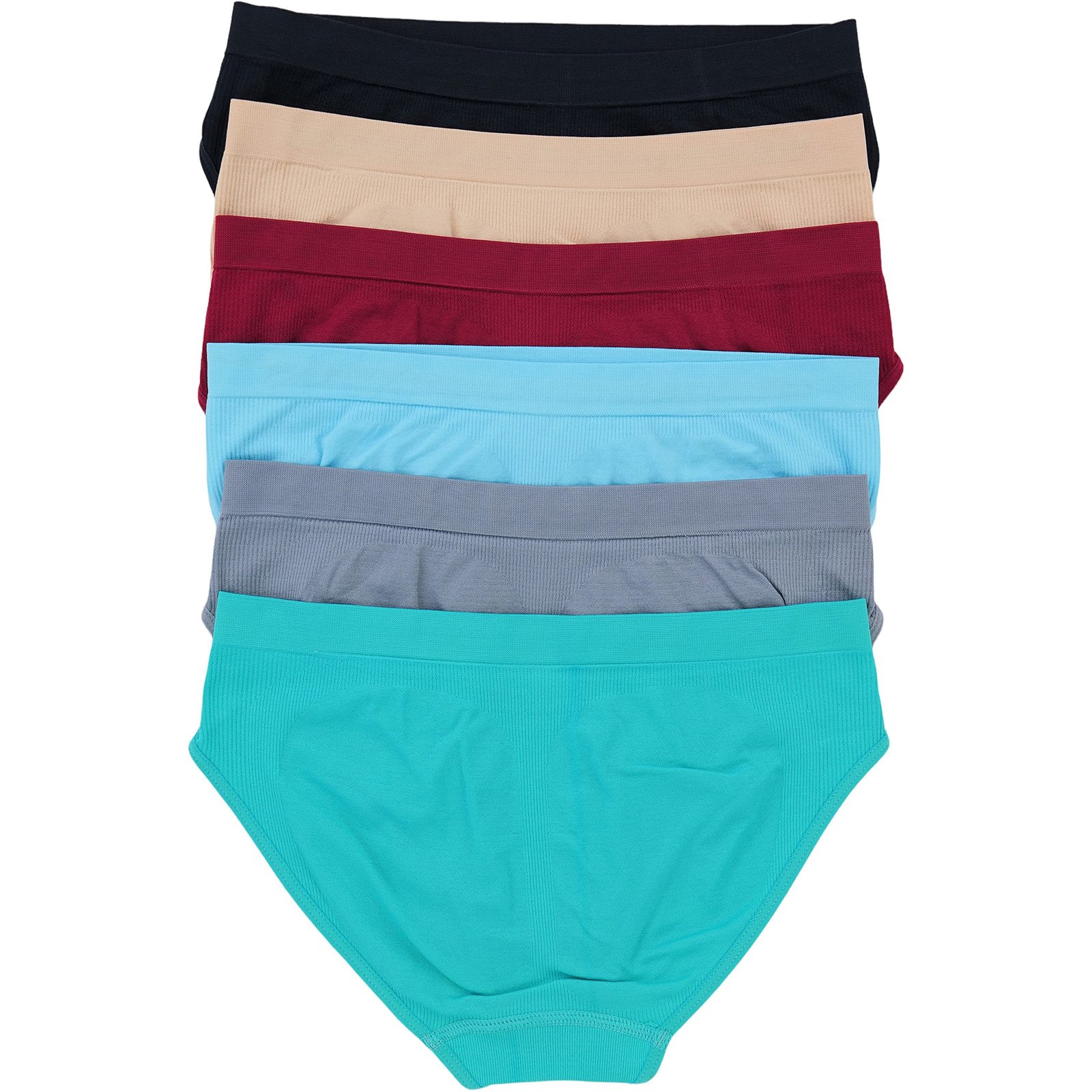 6-Pack: ToBeInStyle Women's Comfortable Seamless Stretch Underwear - Image 5