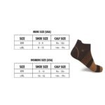 6-Pairs: Ultra V-Striped Ankle Compression Socks - Image 6