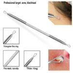 6-Pieces Set: Blackhead Remover Comedones Extractor Acne Removal Kit - Image 2