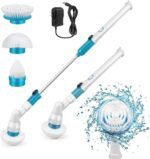Electric Spin Scrubber Cordless Scrubber Brush with Long Handle - Image 2