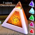 7 Color Changing LED Alarm Clock - Image 3