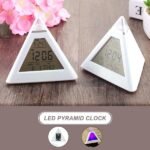 7 Color Changing LED Alarm Clock - Image 10
