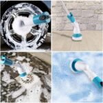 Electric Spin Scrubber Cordless Scrubber Brush with Long Handle - Image 9