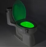 8-Color LED Sensor Motion-Activated Bathroom Toilet Light - Image 4