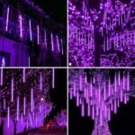 8-Pieces: Waterproof LED Meteor Shower Rain Lights - Image 12