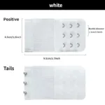 8-Pieces: Women's Lingerie Bra Extenders - Image 6