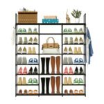 8-Tier Shoe Rack Metal Shoe Storage Shelf - Image 3