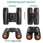 8 x 21 Small Pocket Binoculars Compact - Image 2