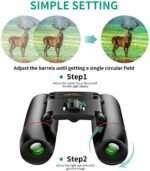 8 x 21 Small Pocket Binoculars Compact - Image 6