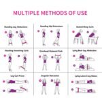 10-Pack: Precision Workout Yoga Fitness Exercise Stretching Resistance Bands Loops - Image 5