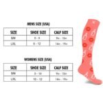 6-Pairs: Women's Pain Relief And Recovery Knee High Compression Socks - Image 3