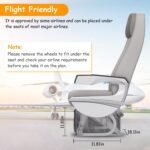 Airline Approved Rolling Pet Carrier with Telescopic Handle Shoulder Strap - Image 4