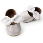 Antheron Baby Girls Mary Jane Flats with Bowknot - Image 6