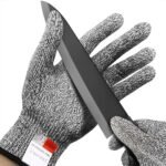 Anti-Cut Gloves 5 Grade Safety Cut Proof Stab Resistant Stainless Steel