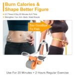 Automatic Rebound Abdominal Wheel Roller for Core Strength with Timer Kneel Pad - Image 8