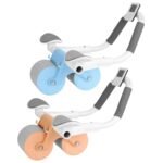 Automatic Rebound Abdominal Wheel Roller for Core Strength with Timer Kneel Pad
