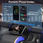 Automatic Rebound Anti-Slip AB Roller Wheel with Knee Pad Holder - Image 12