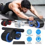 Automatic Rebound Anti-Slip AB Roller Wheel with Knee Pad Holder - Image 7