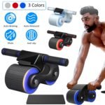 Automatic Rebound Anti-Slip AB Roller Wheel with Knee Pad Holder - Image 8