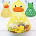 Bath Toy Organizer Net Bathtub Shower Bag