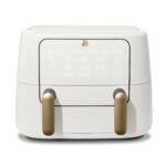 Beautiful 9 QT TriZone Air Fryer White Icing by Drew Barrymore - Image 3