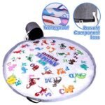 BebiQ Toy Organizers and Storage Baskets with Large Baby Play Mat - Image 5