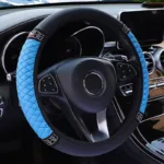 Bling Soft Leather Car Steering Wheel Cover Non-Slip Heat And Cold Protector - Image 4