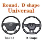 Bling Soft Leather Car Steering Wheel Cover Non-Slip Heat And Cold Protector - Image 10