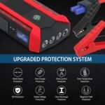 Car Jump Starter Booster with LCD Screen 4 Modes LED Flashlight - Image 17