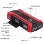 Car Jump Starter Booster with LCD Screen 4 Modes LED Flashlight - Image 6