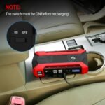 Car Jump Starter Booster with LCD Screen 4 Modes LED Flashlight - Image 18