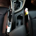 Car Organizer PU Leather Seat Slit Gap Pocket Storage - Image 9